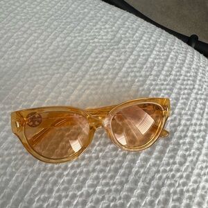 Tory Burch Orange Sunglasses
